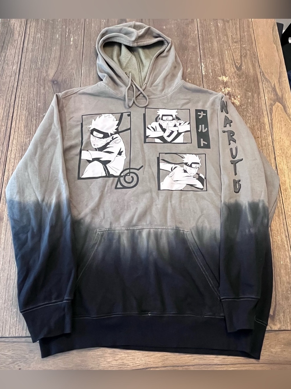 Vintage Naruto Hoodie Men’s size XL